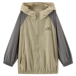 小象汉姆童装男童防晒衣夏季薄外套防紫外线2026新款皮肤衣