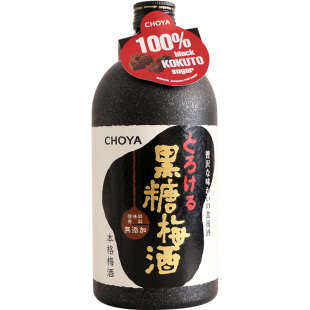 俏雅CHOYA本格梅酒蝶矢黑糖梅子酒女性果酒720ml日本原装进口甜酒
