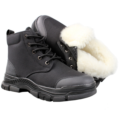 冬季雪地靴皮毛一体羊毛保暖棉鞋