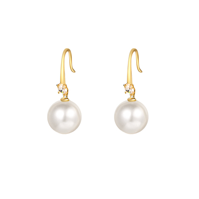 韩国黄金耳钉INNORE女10K金