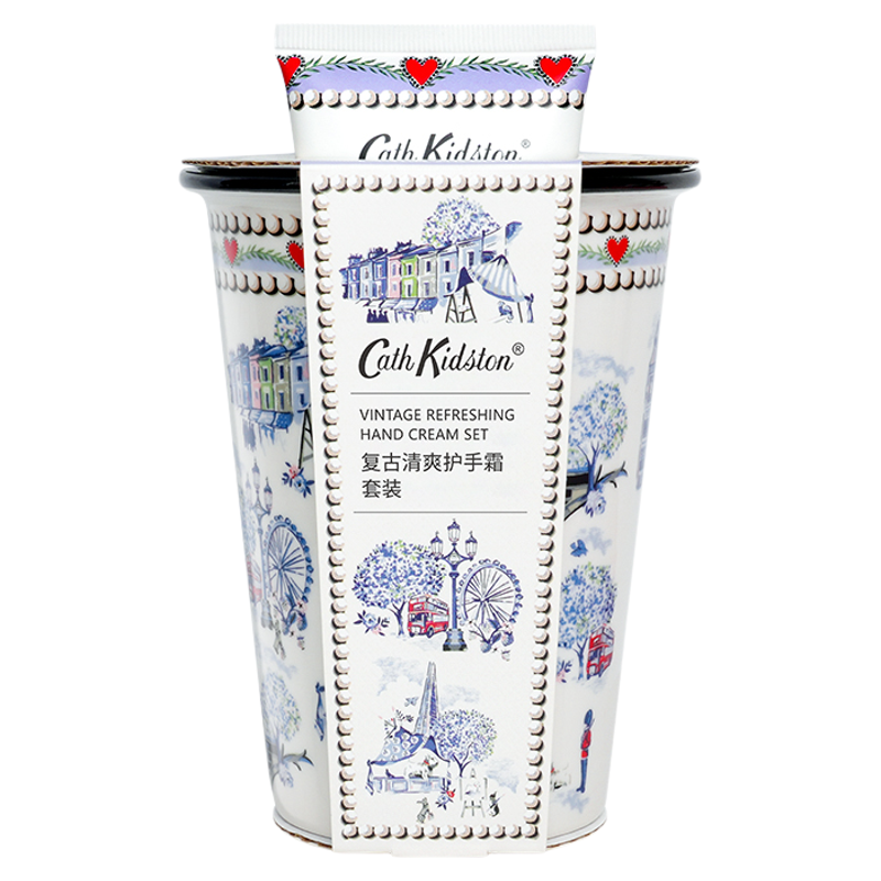 Cath Kidston复古清爽护手霜套装滋润补水保湿送生日伴手礼物女