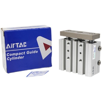 原装亚德客三杆导柱气缸推力