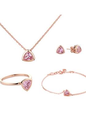 OG多彩元气石项链手链戒指耳钉套