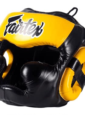 Fairtex 泰国进口正品拳击头盔护头HG13泰拳训练搏击散打格斗男女