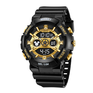 迪士尼电子手表男款学生初中高中男生青少年儿童男孩马年新年礼物