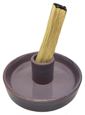 烟囱燃熏香壁炉秘鲁圣木薰炉小众高级感陶瓷香炉摆件装饰客厅装饰
