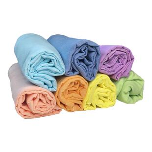 华德福社区店半精梳白色棉纱布DIY披风玩耍染色手工材料布窗帘布