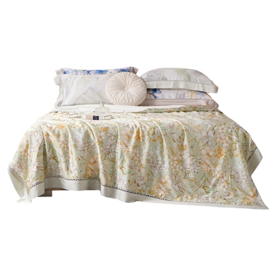 馨亭大豆纤维夏凉被凉感天丝可机洗夏季夏被薄款冰丝空调被子