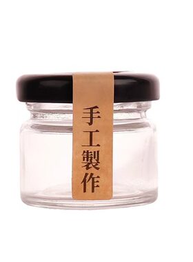 玻璃喜蜜花胶食品级密封罐带盖