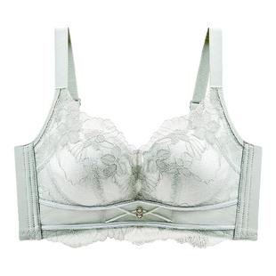 婷美塑形内衣女小胸显大聚拢上托防下垂无钢圈调整型防外扩文胸罩