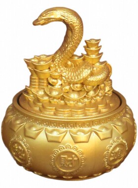 十二生肖元宝聚宝盆转转鼠