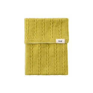 日本midori毛线收纳封套A6针织弹性织物书衣B6多口袋创意拼接笔袋