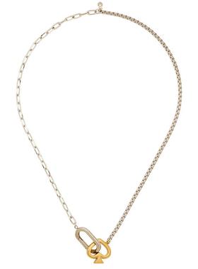 katespade黑桃锁环项链轻奢