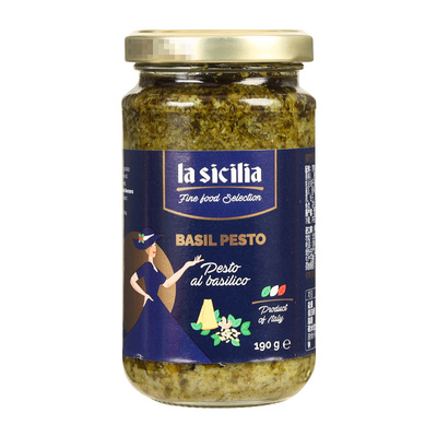 lasicilia意大利进口罗勒酱青酱