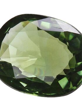 左右高净度巴西天然碧玺裸石戒面