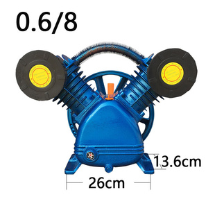 气泵泵头 空压机机头 双缸空气压缩机三缸大型空压机7.5KW工业级