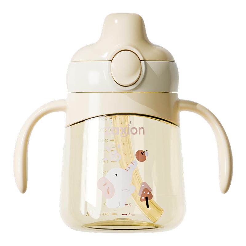 小仔象宝宝婴儿专用鸭嘴学饮杯婴幼儿6月以上防呛鸭嘴喝水杯奶瓶