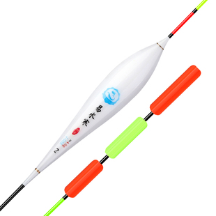 超醒目加宽大扁尾浮漂冬季长竿大鲫鱼加粗阴天尾鱼漂远投滑漂大物