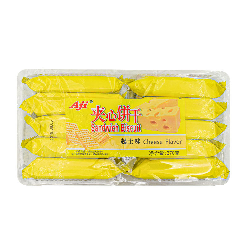 aji小包花生蓝莓芒果夹心饼干