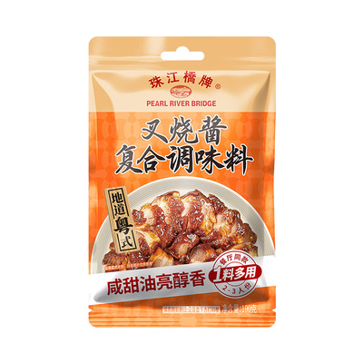 珠江桥牌叉烧酱蜜汁叉烧汁袋装