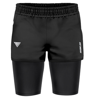 可莱安羽毛球服短裤女韩国进口透气速干显瘦夏季跑步乒乓球运动裤