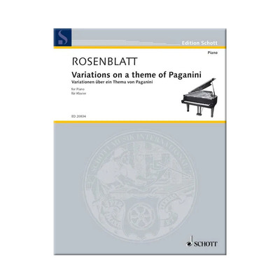 帕格尼尼主题变奏曲罗森布拉特