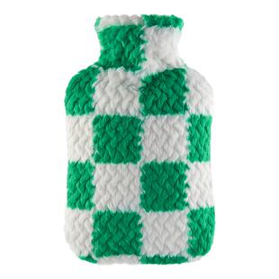 samply三朴大号注水热水袋欧美加厚毛绒防爆被窝暖水袋暖肚子灌水