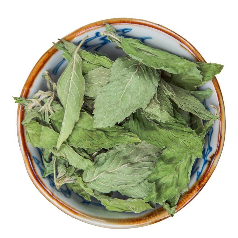 薄荷叶干薄荷茶500g新货食用新鲜泡茶烘焙酒水调酒清凉无特级野生