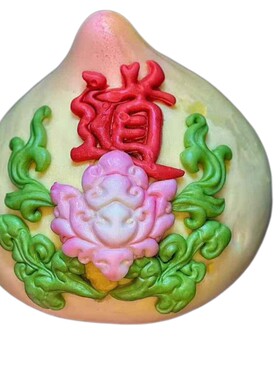 胶东花饽饽上供贡品馒头佛道仙财