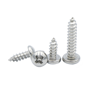 304不锈钢圆头自攻螺丝盘头十字木螺丝钉小头自攻螺丝M1M2M3M4M56