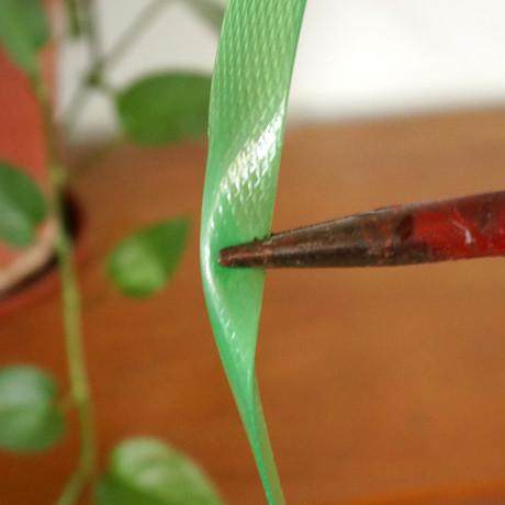 PET塑钢绿黑色1608打包带工具捆绑扎热熔手工机编织条塑料包装带