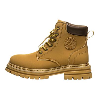 回力复古高帮加绒大黄靴