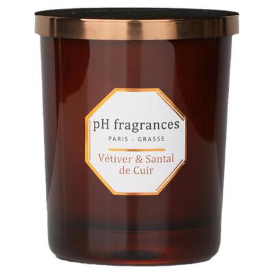 pH fragrances - 香氛蜡烛 - 香根草和檀香木 180g/6.3oz