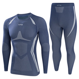 UTO無界户外滑雪速干衣套装男运动排汗保暖内衣女士登山单向导湿