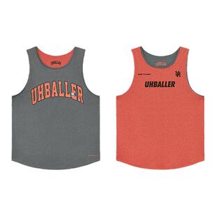 UH双层双面网眼篮球背心高弹速干吸湿排汗夏季运动健身美式球衣男