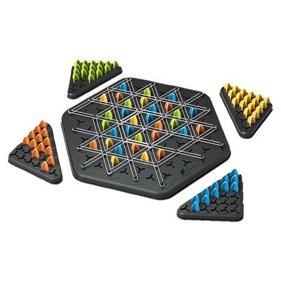 益智连锁三角棋儿童桌面游戏玩具