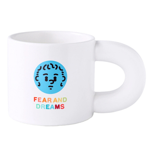 定制奕迅演唱会高级感马克杯明星周边陶瓷小众大头仔咖啡胖胖杯子