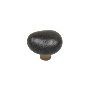 天然鹅卵石柜门拉手侘寂风原石抽屉把手创意石头衣柜橱柜小拉手