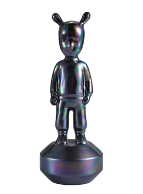 再发现陶瓷人物苹果摆件现代简约