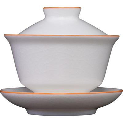 容山堂陶瓷功夫茶具月白汝窑