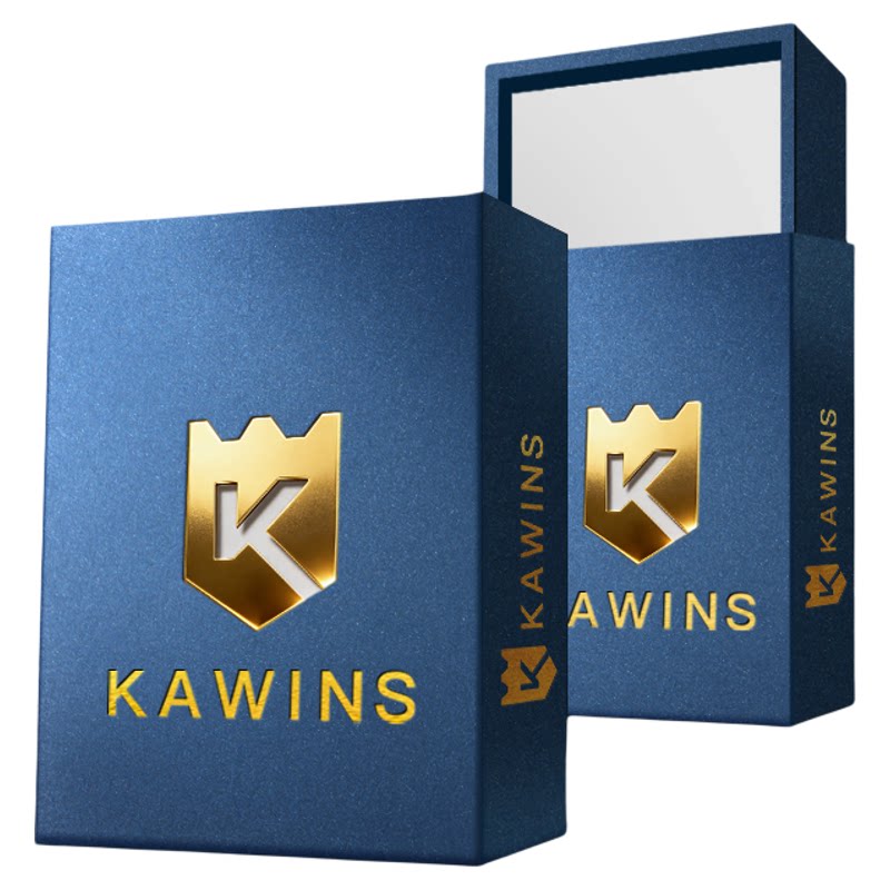 KAWINS卡套纹理三层外胆游戏王卡套tcg卡牌卡片保护卡膜磨砂牌套