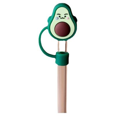 卡通环保可爱食品级硅胶吸管帽