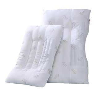 富安娜决明子枕头单人荞麦枕芯双人抗菌低高枕护颈椎枕单只一对装