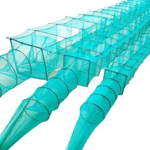 带翅鱼笼捕鱼网地网笼有结网t型中间倒鱼虾笼河虾网抓泥鳅黄鳝笼