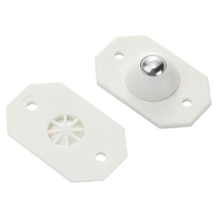 不锈钢脚轮底座小轮牛眼轮滚珠滑轮可粘贴式万向轮轮家居移动神器