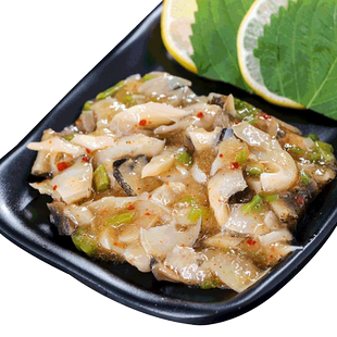 芥末海螺片海螺肉日式刺身下酒菜开胃菜开袋