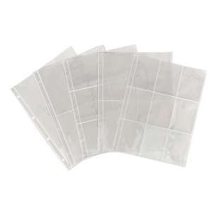 A4九宫格卡页3寸拍立得相册本收集册小卡卡册明信片火车票收纳册