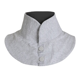 护颈小围脖薄款纯棉空调护颈椎脖套睡觉自发热保暖防寒脖颈套肩颈