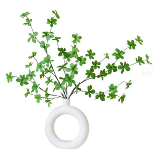 仿真绿植马醉木吊钟假花仿真花摆设客厅餐桌装饰品假植物北欧摆件