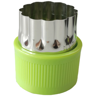 日式水果切花器胡萝卜土豆果蔬压花模具不锈钢蔬菜蝴蝶面辅食模具